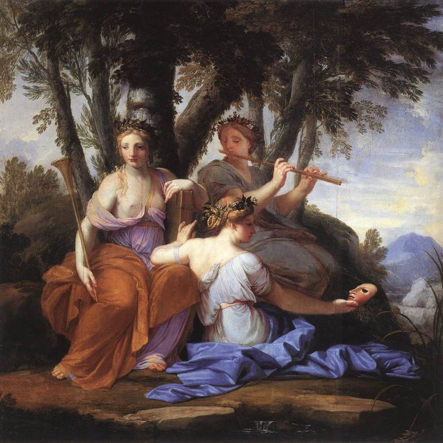 Le Sueuer Eustache - Les  Muses - Clio Euterpe et Thalia.jpg